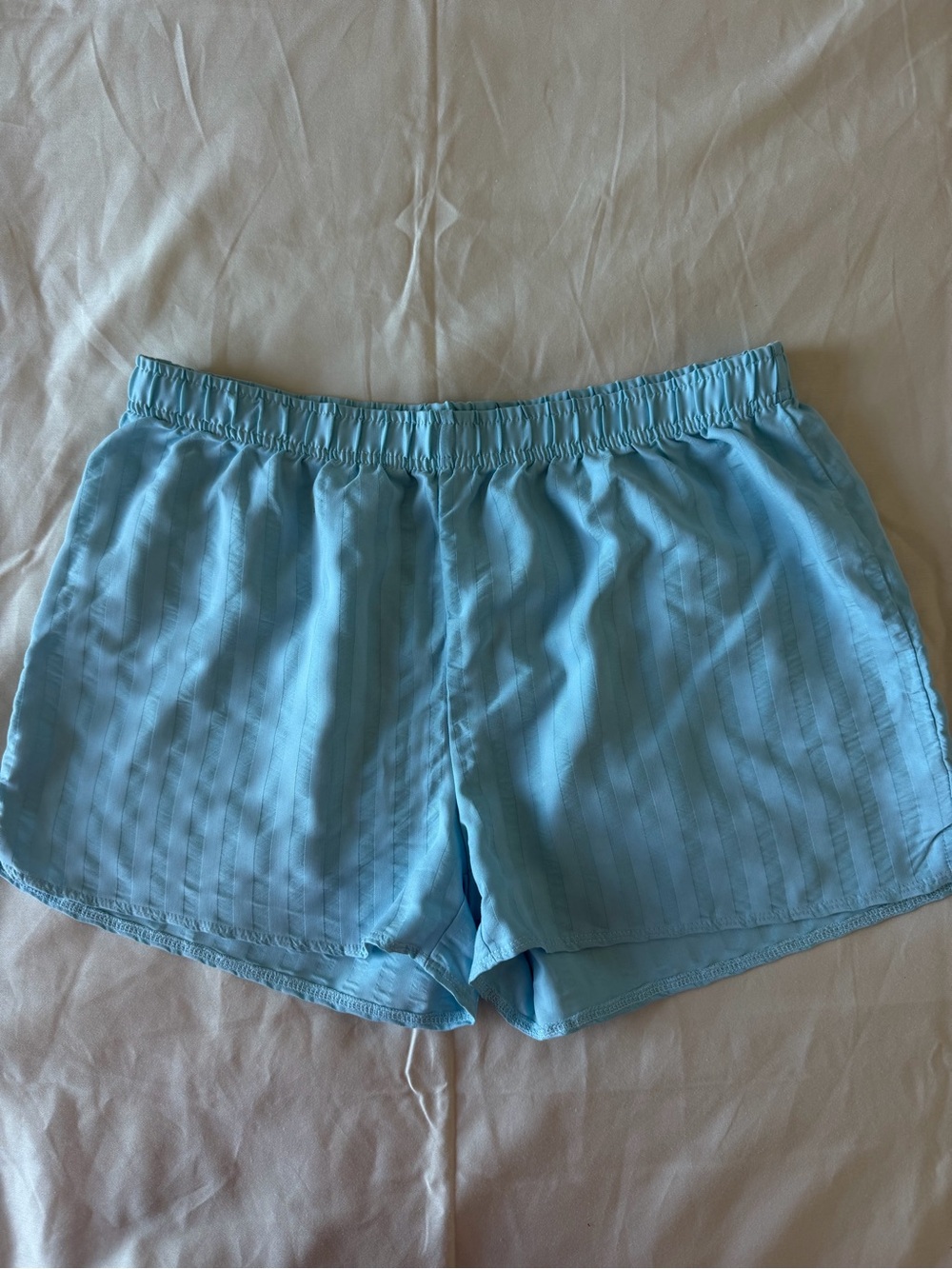 Splendid Light Blue Athletic Pull-On Shorts PJ style